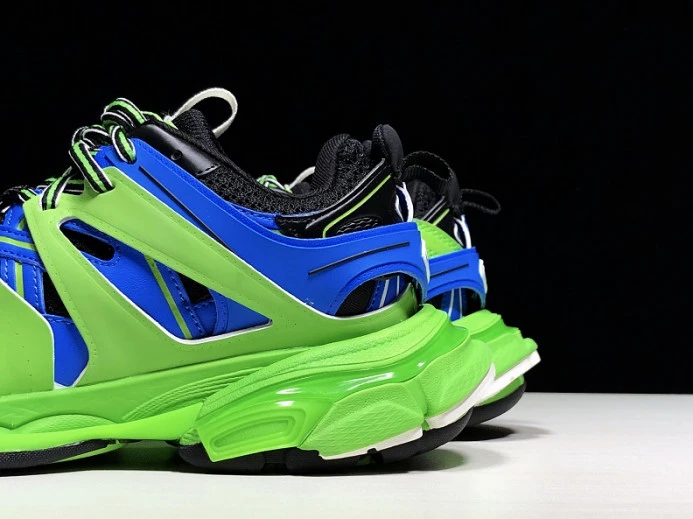WellDesigned BLCG Track Trainers Green Blue 542023 W1GB 2645