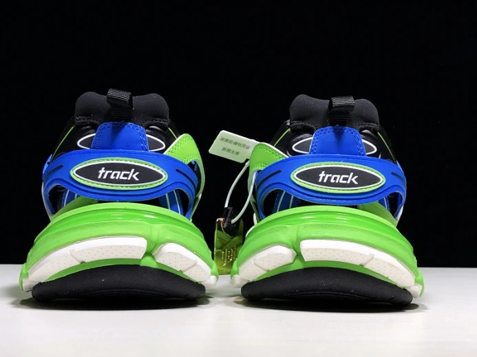 WellDesigned BLCG Track Trainers Green Blue 542023 W1GB 2645