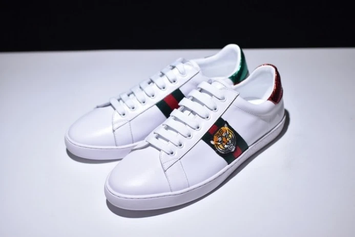 WellDesigned GUCC Ace Embroidered Low-Top Sneaker 457132 02JP0 2931