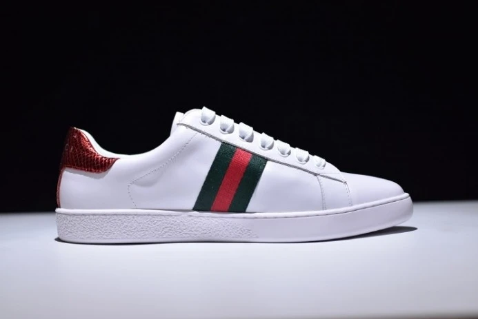 WellDesigned GUCC Ace Embroidered Low-Top Sneaker 457132 02JP0 2931