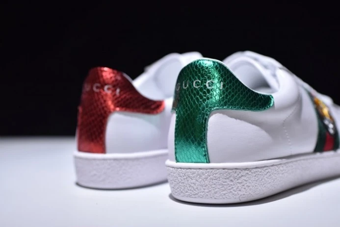 WellDesigned GUCC Ace Embroidered Low-Top Sneaker 457132 02JP0 2931