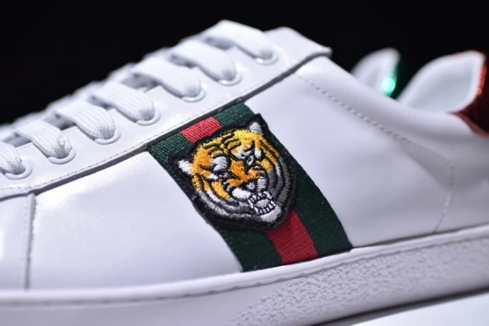 WellDesigned GUCC Ace Embroidered Low-Top Sneaker 457132 02JP0 2931