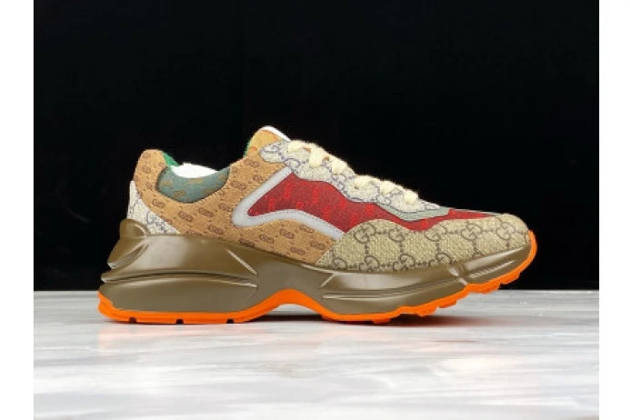 WellDesigned GUCC RHYTON VINTAGE TRAINER SNEAKER 620185 99WG0 2898