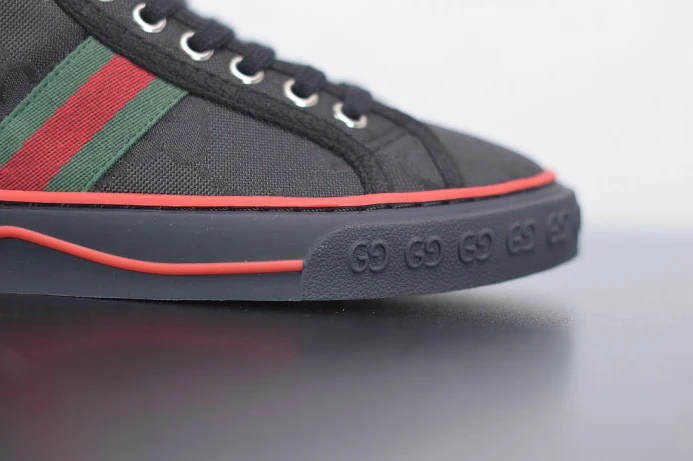 WellDesigned GUCC Tennis 1977 Print Sneaker BLACK 553385 DOPEO 2912