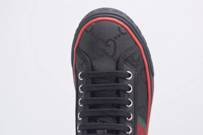 WellDesigned GUCC Tennis 1977 Print Sneaker BLACK 553385 DOPEO 2912