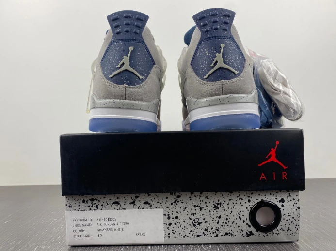 WellDesigned Jordan 4 Retro Georgetown (PE) AJ4- 985