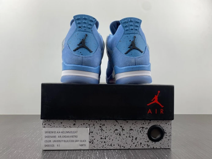 WellDesigned Jordan 4 Retro UNC (PE) HO12MNJDLS 988
