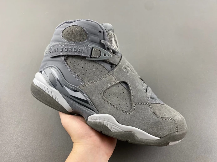 WellDesigned Jordan 8 Retro Cool Grey 305381- 623