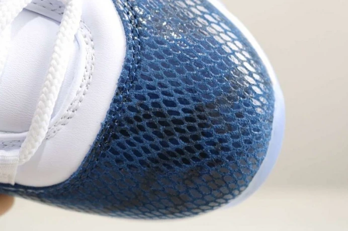 WellDesigned air jordan 11 low ''blue snakeskin'' cd6846- 1766