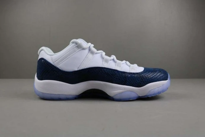 WellDesigned air jordan 11 low ''blue snakeskin'' cd6846- 1766