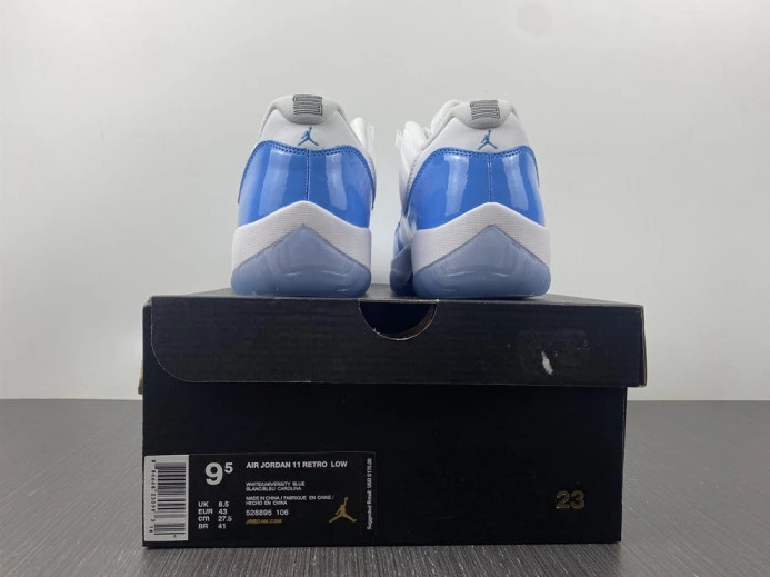 WellDesigned air jordan 11 retro low university blue 528895- 1792