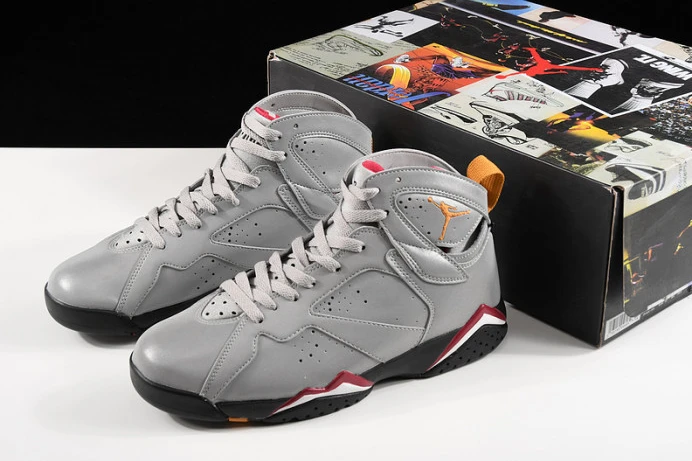 WellDesigned air jordan 7 reflective cardinal bv6281- 1565