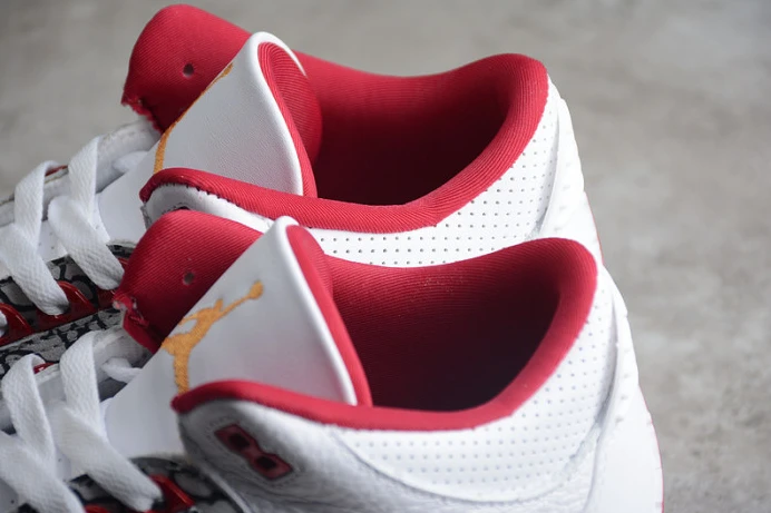 WellDesigned jordan 3 retro cardinal red ct8532- 1799