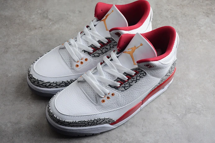 WellDesigned jordan 3 retro cardinal red ct8532- 1799