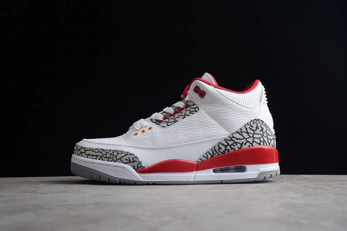 WellDesigned jordan 3 retro cardinal red ct8532- 1799
