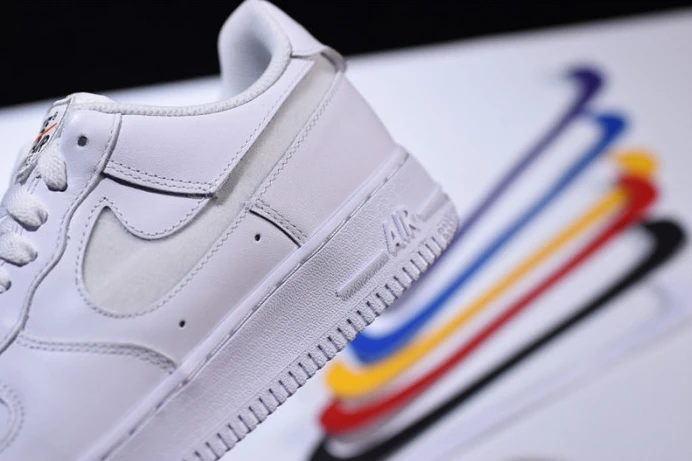 WellDesigned nike air force 1 velcro pack white | ah8462- 3053