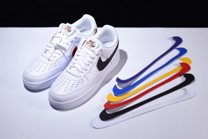 WellDesigned nike air force 1 velcro pack white | ah8462- 3053