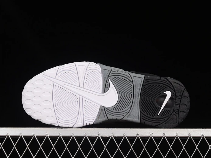 WellDesigned nike air more uptempo “tri-color” black-grey-white 921948- 3373