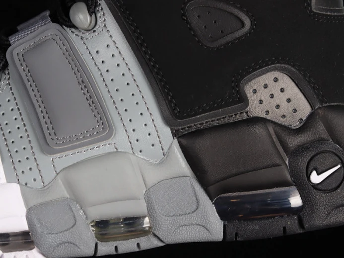 WellDesigned nike air more uptempo “tri-color” black-grey-white 921948- 3373