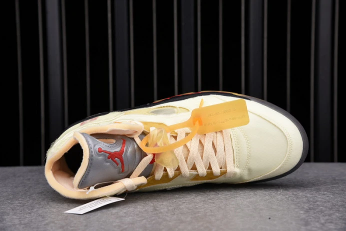 WellDesigned ofw air jordan 5 sail fire red dh8565- 1817