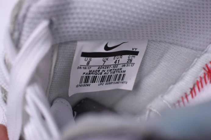 WellDesigned ofw nike air force 1 low complexcon white ao4297- 3050