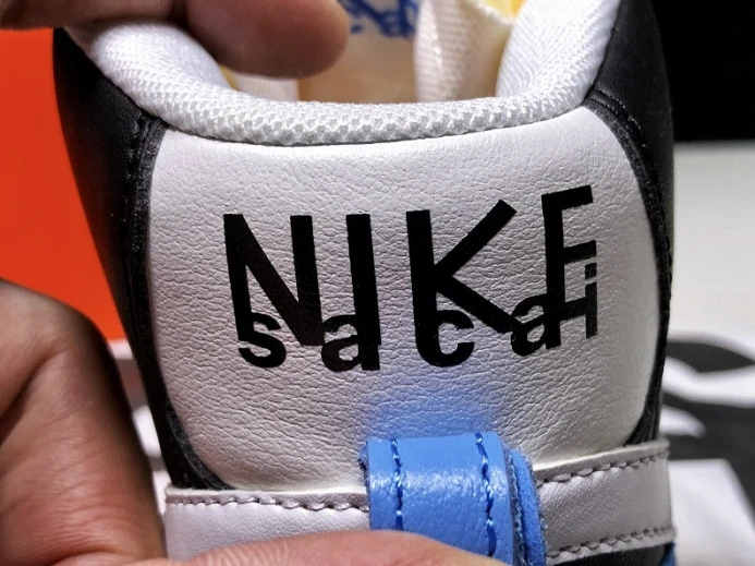 WellDesigned sacai nike blazer mid blue bv0072- 3140