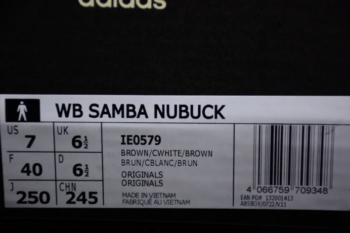 ad*s samba nylon wales bonner fox brown ie HighQuality 283