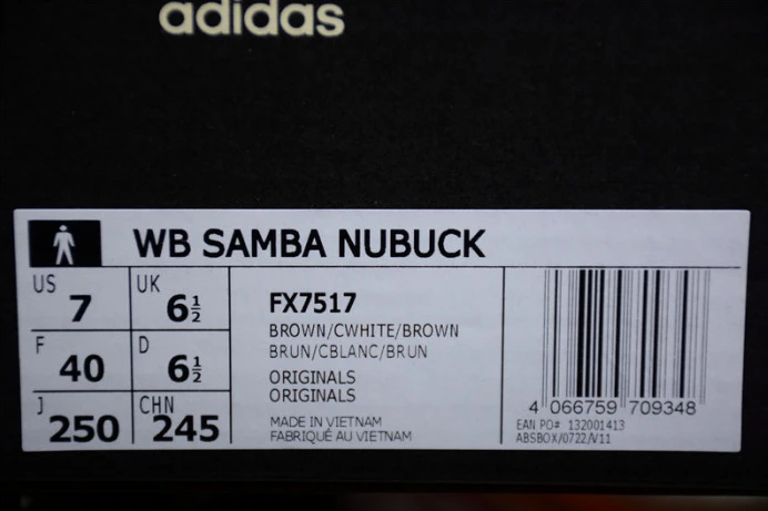 ad*s samba wales bonner core black fx GoAnywhere 284