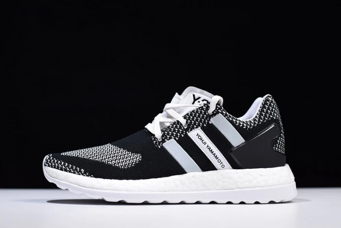 ad*s y-3 pure boost zg knit (black   white) aq GoAnywhere 203