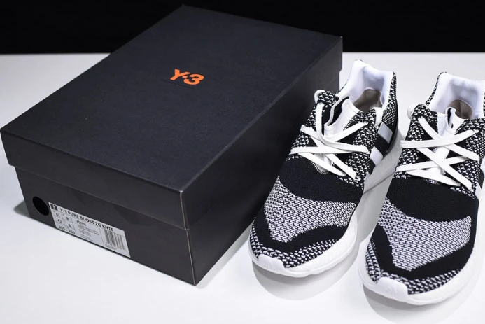 ad*s y-3 pure boost zg knit (black   white) aq GoAnywhere 203