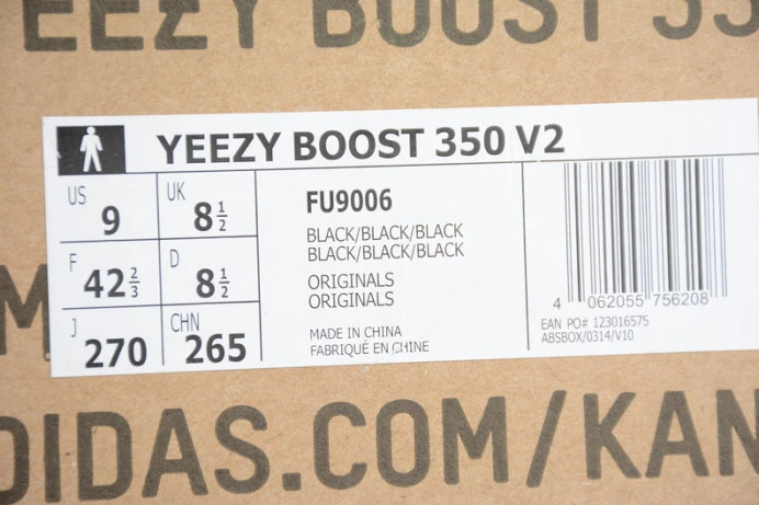 ad*s yeezy boost 350 v2 black fu Popular 234