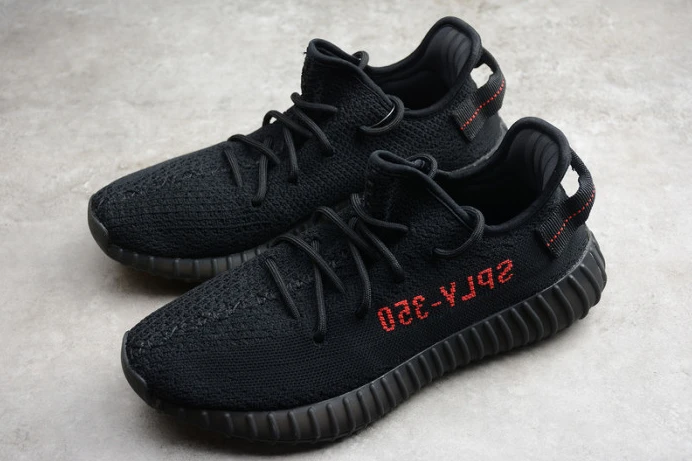 ad*s yeezy boost 350 v2 black red cp Popular 239