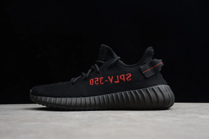 ad*s yeezy boost 350 v2 black red cp Popular 239