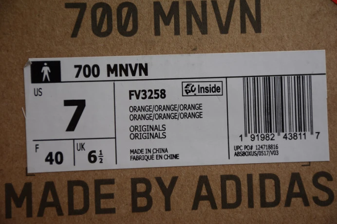 ad*s yeezy boost 700 mnvn orange fv GoodFit 190