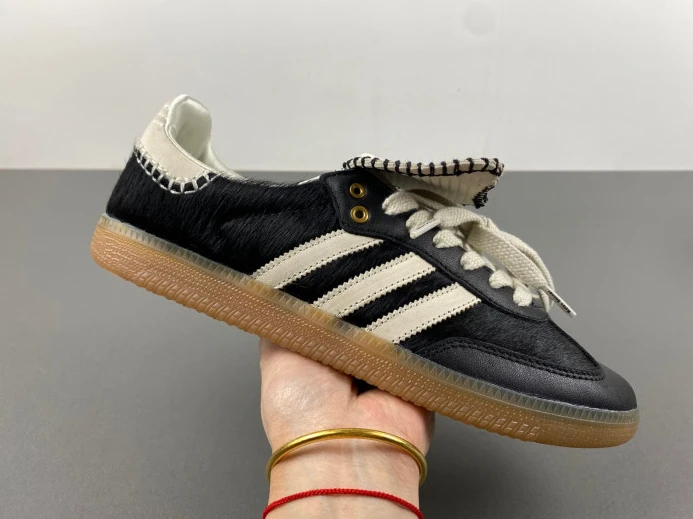 adidas Samba Pony Tonal Wales Bonner Core Black IE AllSeason 2886