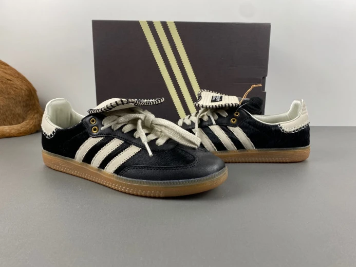 adidas Samba Pony Tonal Wales Bonner Core Black IE AllSeason 2886