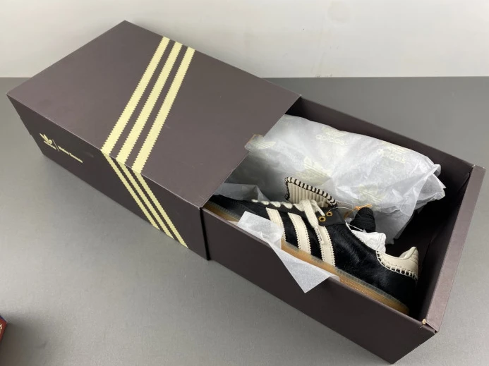 adidas Samba Pony Tonal Wales Bonner Core Black IE AllSeason 2886