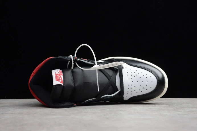 air jordan 1 black white gym red 555088- NewStyle 1287