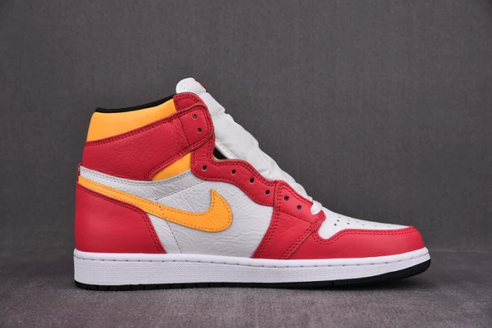 air jordan 1 light fusion red 555088- Trendy 1224
