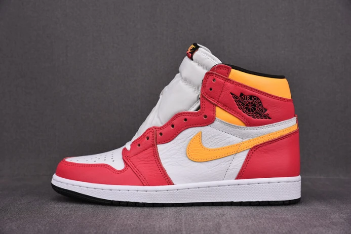 air jordan 1 light fusion red 555088- Trendy 1224