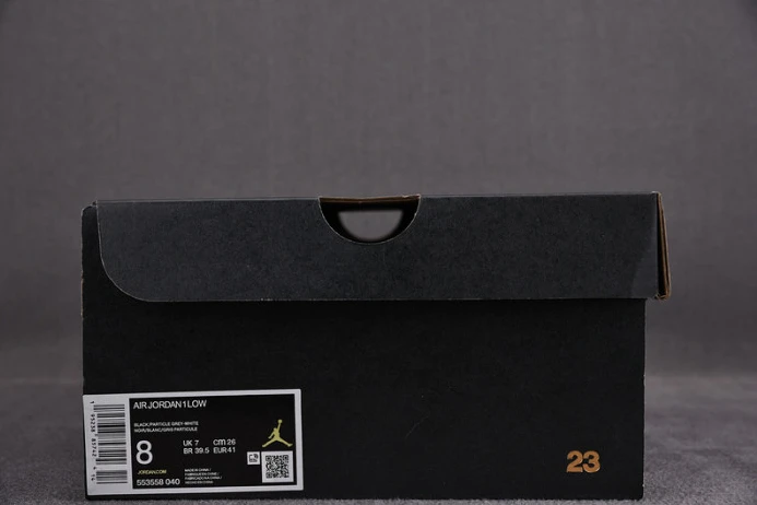 air jordan 1 low black white grey 558553- WellDesigned 1644