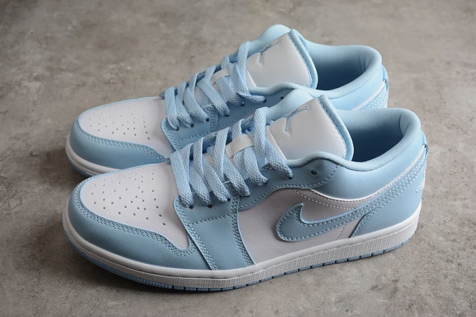 air jordan 1 low white ice blue dc0774- DailyWear 1591