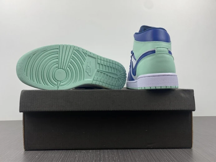 air jordan 1 mid "blue mint" 554724- WellDesigned 1658