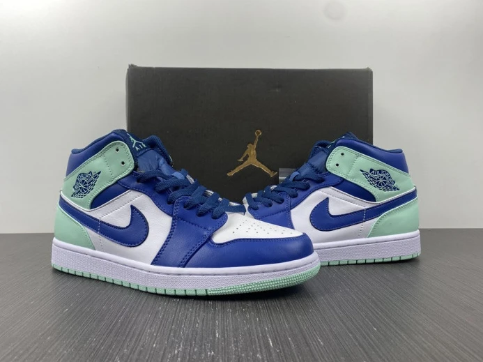 air jordan 1 mid "blue mint" 554724- WellDesigned 1658