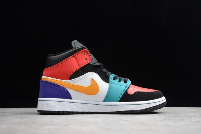 air jordan 1 mid multi-color 554724- Fashionable 1303