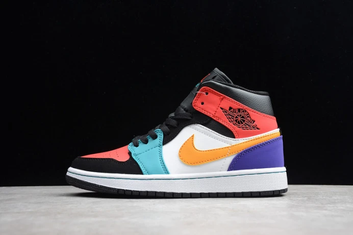 air jordan 1 mid multi-color 554724- Fashionable 1303