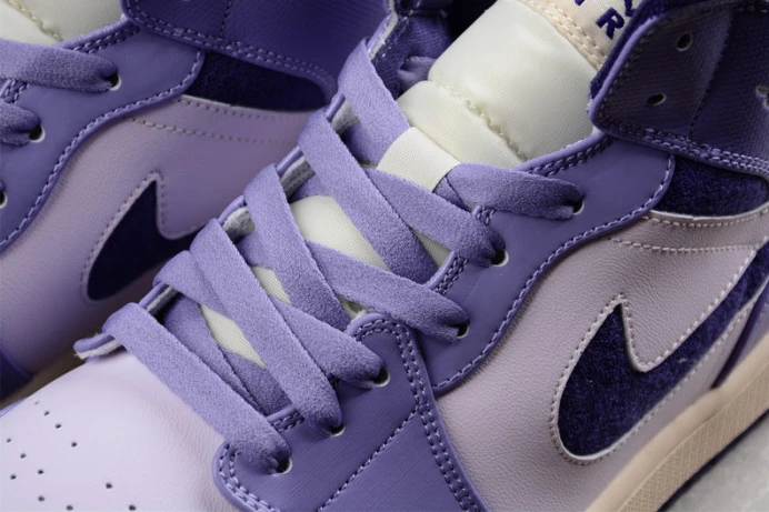 air jordan 1 mid se chenille sky j light purple (women''s) dz3745- SmartChoice 1601