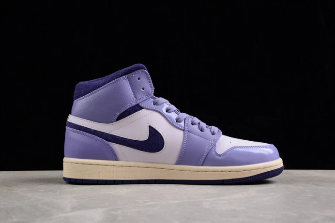 air jordan 1 mid se chenille sky j light purple (women''s) dz3745- SmartChoice 1601
