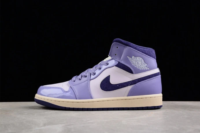 air jordan 1 mid se chenille sky j light purple (women''s) dz3745- SmartChoice 1601