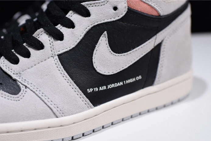 air jordan 1 neutral grey hyper crimson 555088- Fashionable 1309